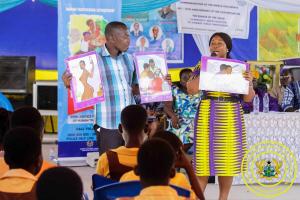 Community sensitisation to Combat Human Trafficking at Bortianor ahead of CRC@30 Anniversary & World Children's Day