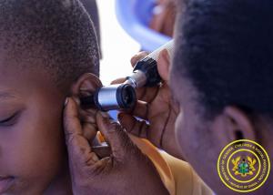 Health Screenig for Children of Ampain Refugee Camp