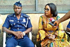 Hon. Minister Cynthia Morrison visits families of Kidnapped girls