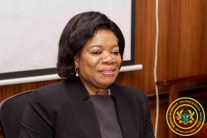 Management Meeting with Justice Julia Sarkodie-Mensah On The E-Justice And Juvenile Justice System In Ghana