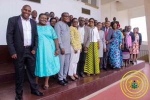 Meeting with Malawi Delegation on Study Tour to Ghana on Social Protection