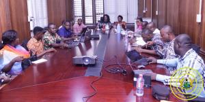 Meeting with School Feeding Staff