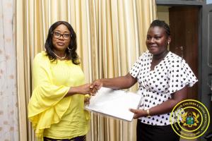 Presentation of Laptops to Social Welfare Officers at Agona Swedru