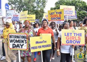 Press For Progress Walk - IWD 2018