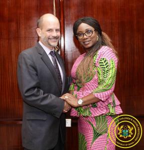 Visit by Christopher J. Lamora, Chargé d’Affaires at US Embassy in Ghana
